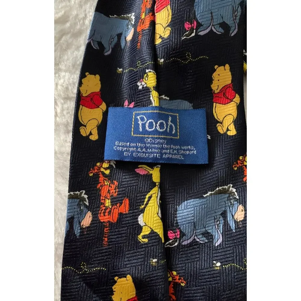 Pooh bear and friends tie Tigger rabbit vintage